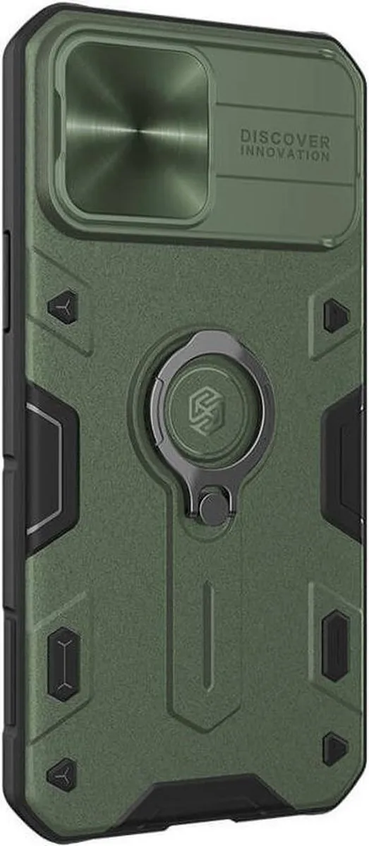 Nillkin CamShield Armor Hoesje iPhone 13 Pro Max - Groen - NILCSPRO34