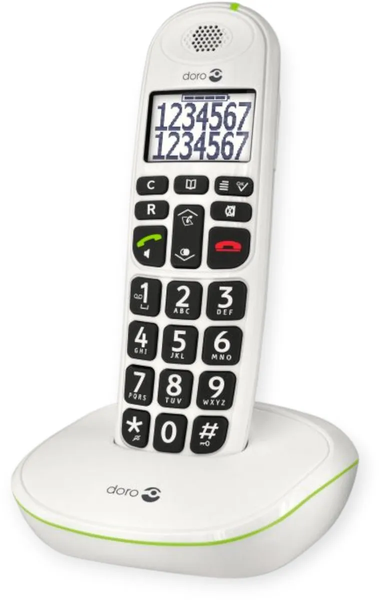 Doro PhoneEasy 110 - Single DECT telefoon - Wit