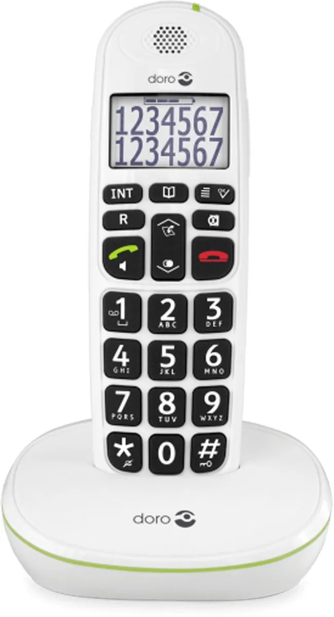 Doro PhoneEasy 110 - Single DECT telefoon - Wit