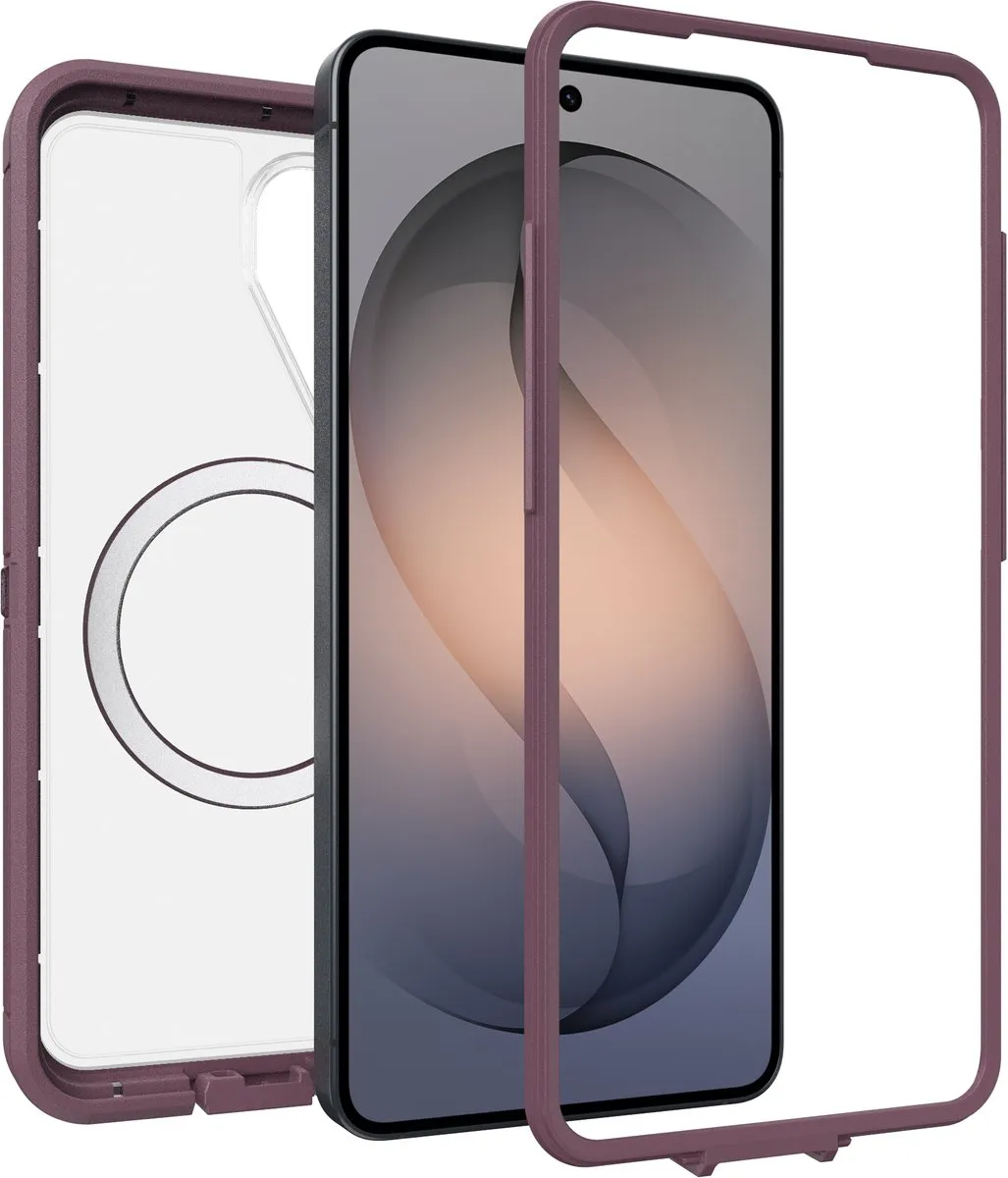 OtterBox Defender Pro XT Clear Series Samsung Galaxy S26 - Paars/Transparant