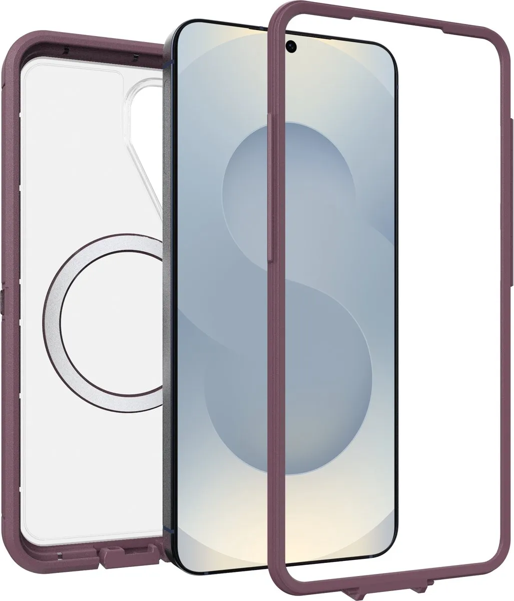 OtterBox Defender Pro XT Clear Series Samsung Galaxy S26 - Paars/Transparant - afbeelding 6 van 6