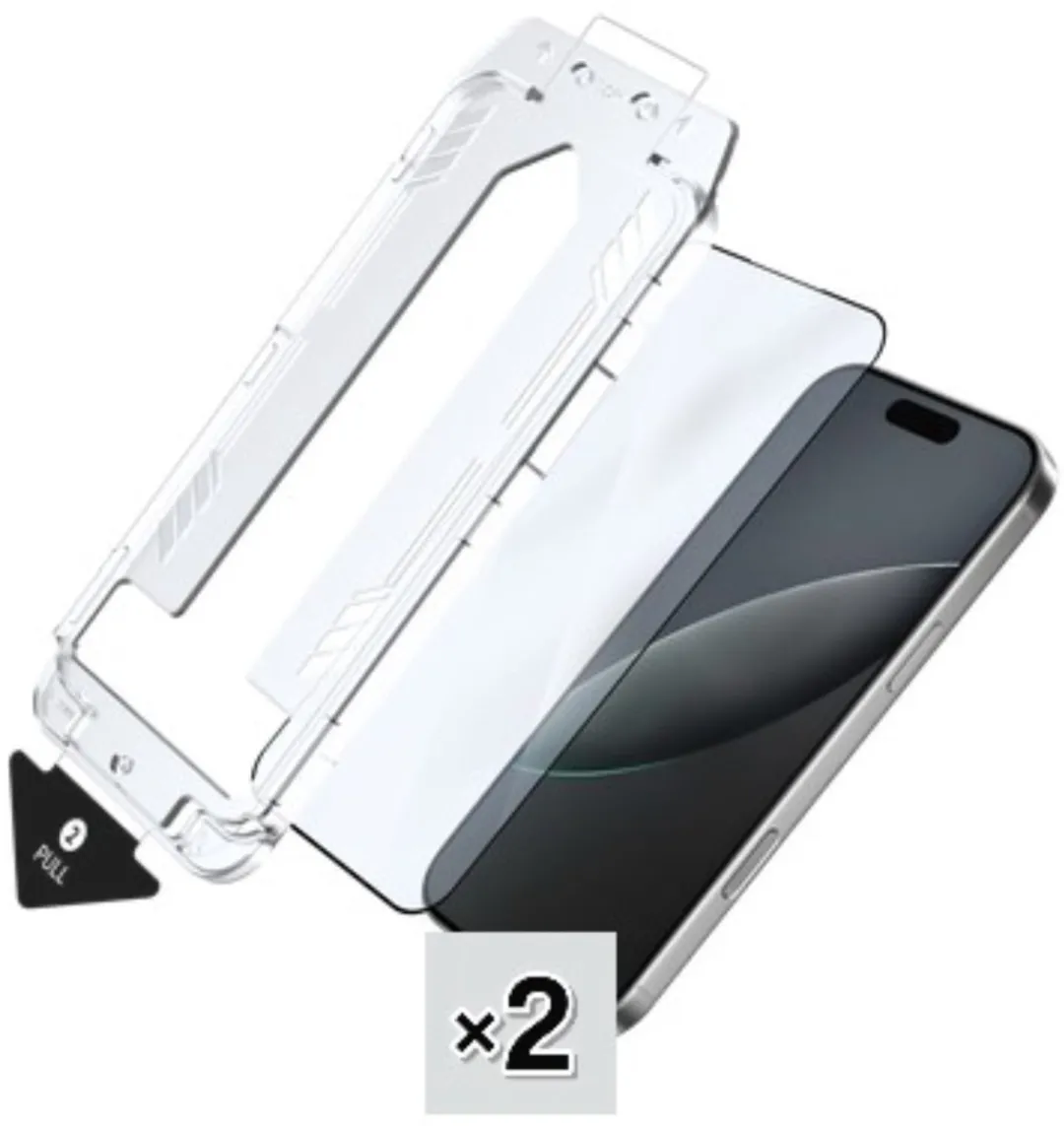 Just in Case Cazy Screenprotector iPhone Air - 2 Stuks