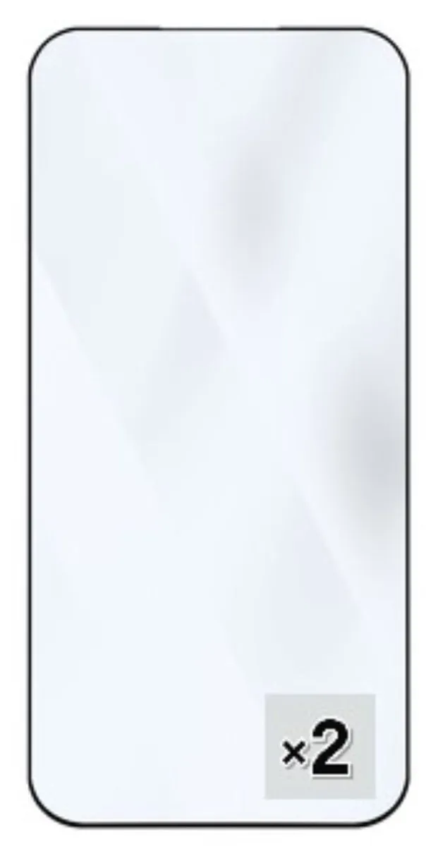 Just in Case Cazy Screenprotector iPhone Air - 2 Stuks