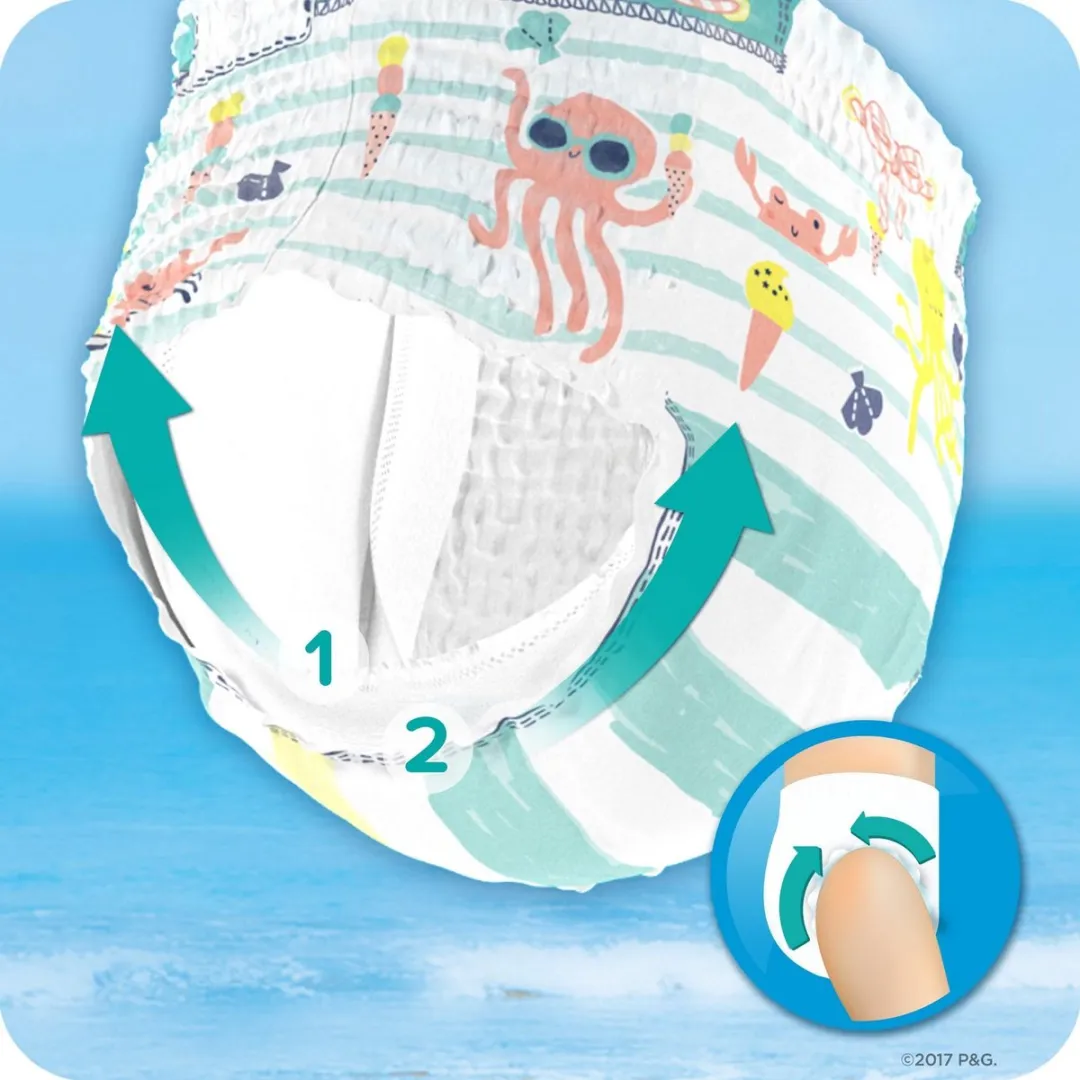 Pampers Splashers Maat 5-6 Zwemluiers - 10 Stuks