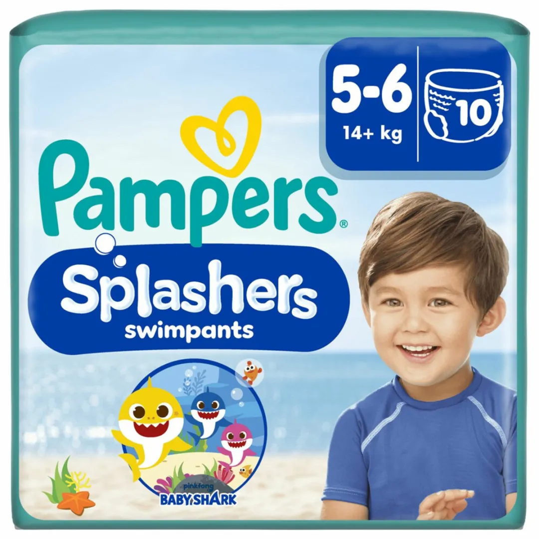 Pampers Splashers Maat 5-6 Zwemluiers