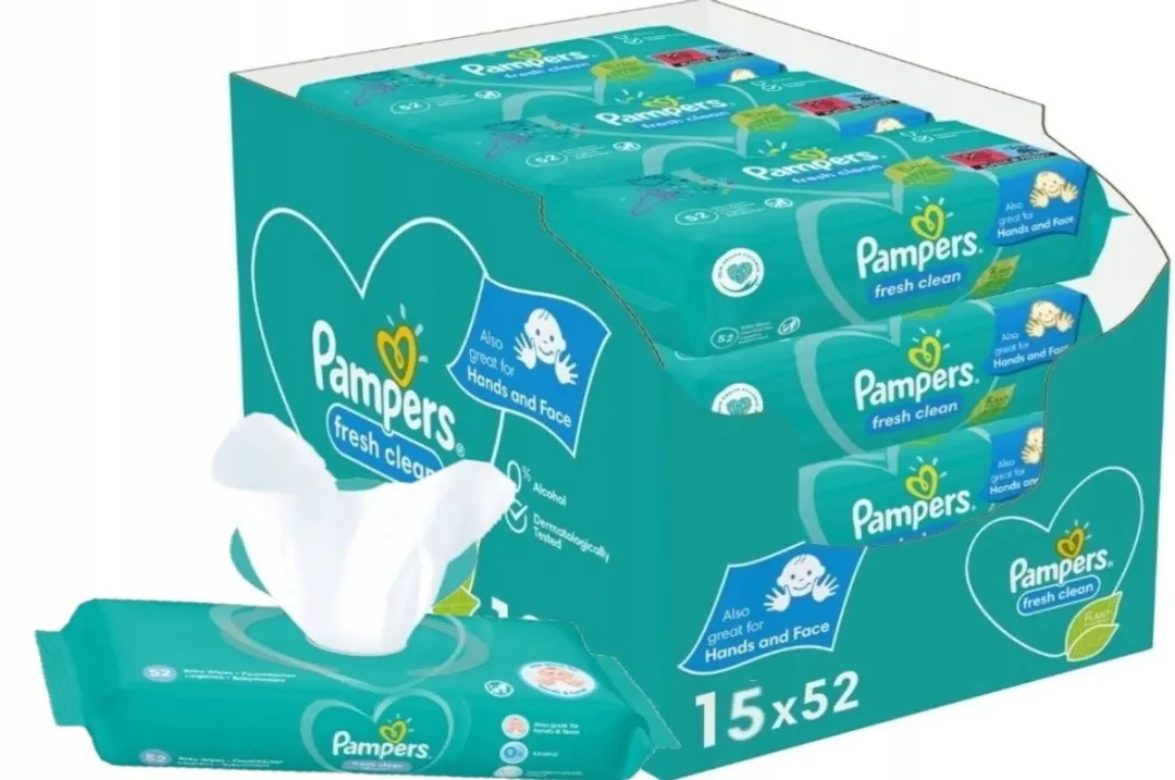 Pampers Fresh Clean Billendoekjes