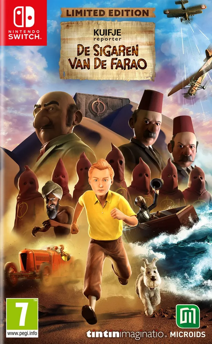 Mindscape Kuifje Reporter: De Sigaren van de Farao Limited Edition