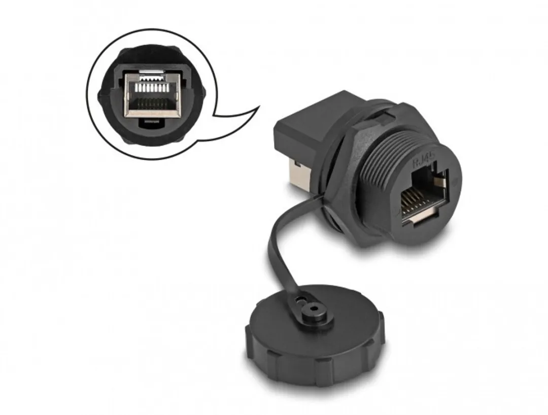 Delock RJ45 Cat.6A Coupler 87251