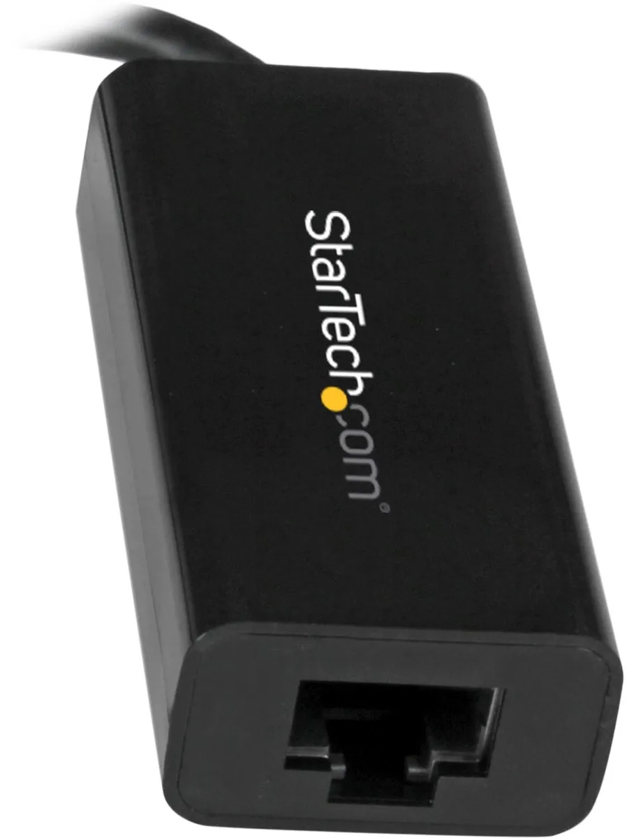 Startech US1GC30B USB-C naar Gigabit Ethernet Adapter - Nero