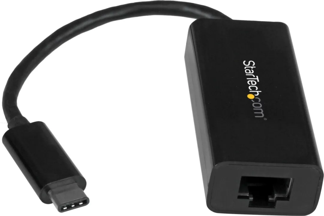 Startech US1GC30B USB-C naar Gigabit Ethernet Adapter - Nero