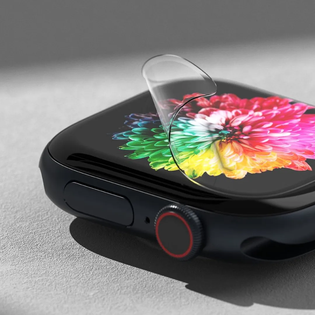 Ringke Dual Easy Apple Watch 46mm Beschermfolie - 3 Stuks