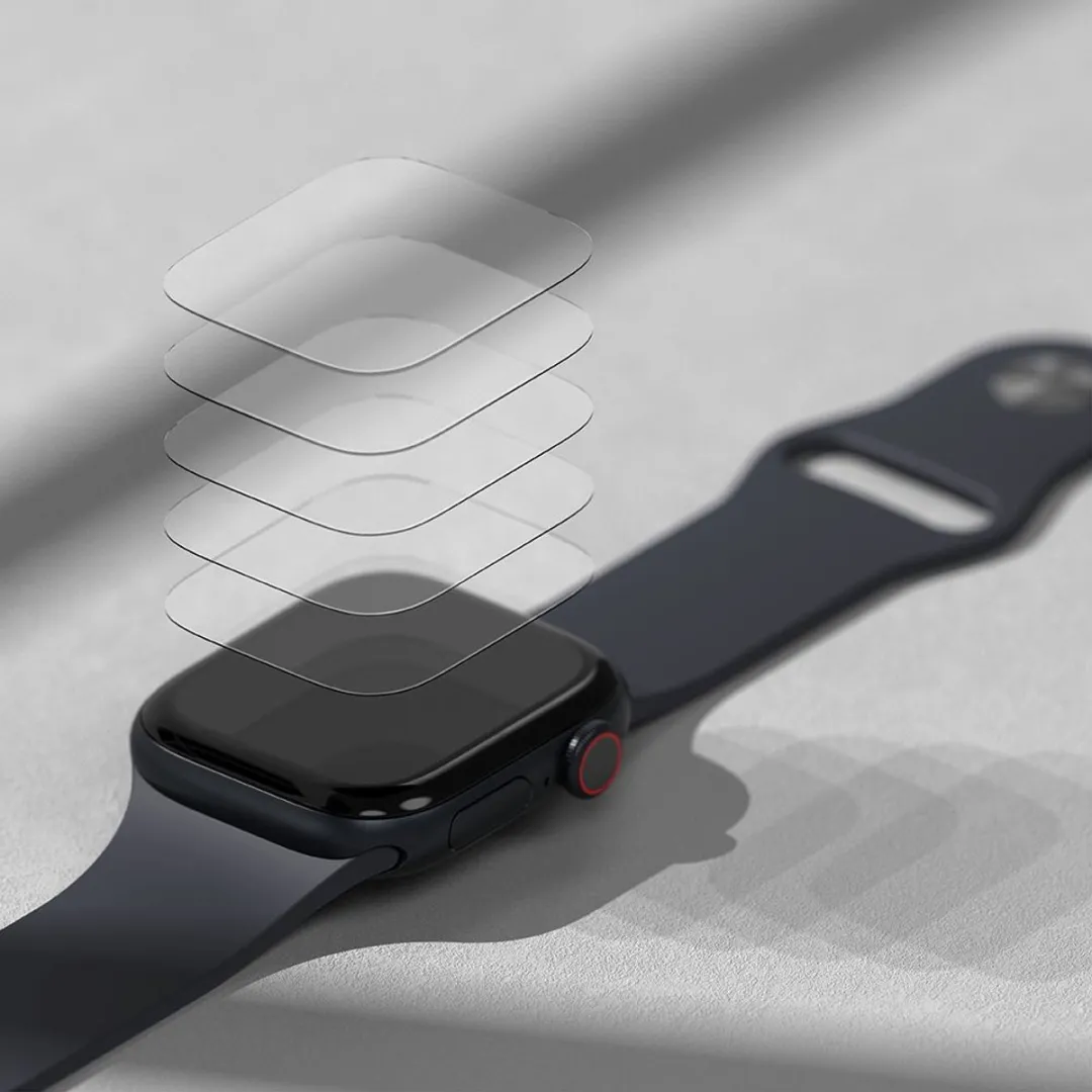 Ringke Dual Easy Apple Watch 46mm Beschermfolie - 3 Stuks