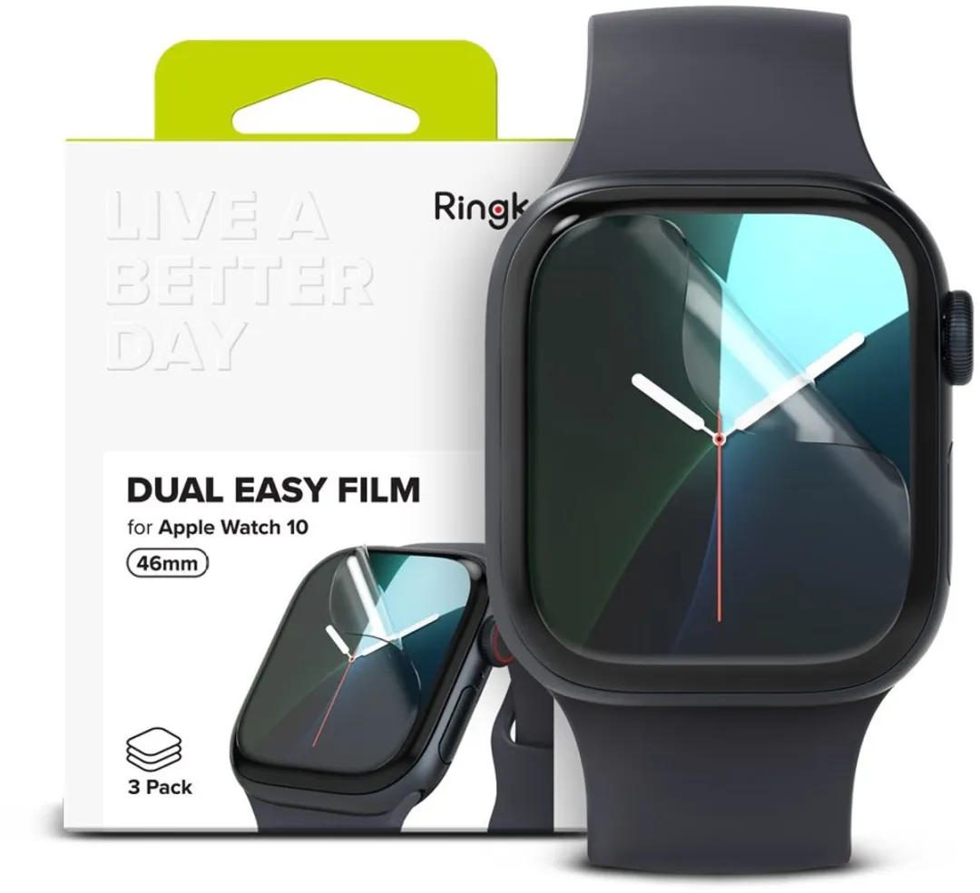 Ringke Dual Easy Apple Watch 46mm Beschermfolie