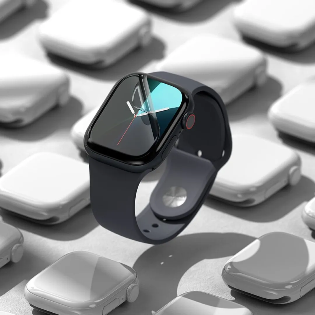 Ringke Dual Easy Apple Watch 46mm Beschermfolie - 3 Stuks