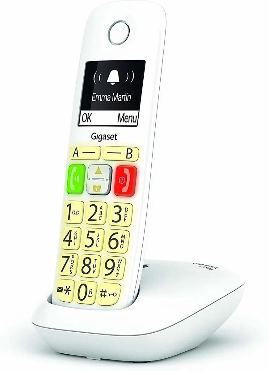 Gigaset E290 Wireless Telefoon - 1 Handset - Wit