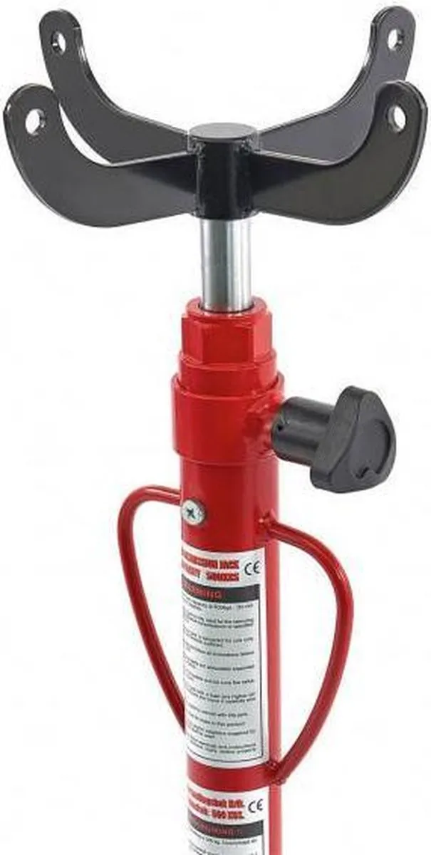 HBM PROFI 500 Kg Versnellingsbakkrik - Rood/Zwart