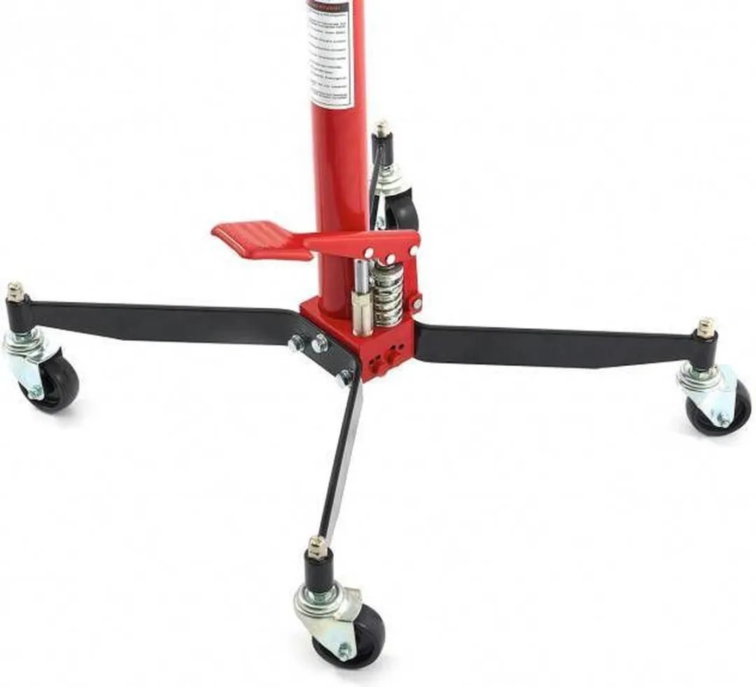 HBM PROFI 500 Kg Versnellingsbakkrik - Rood/Zwart