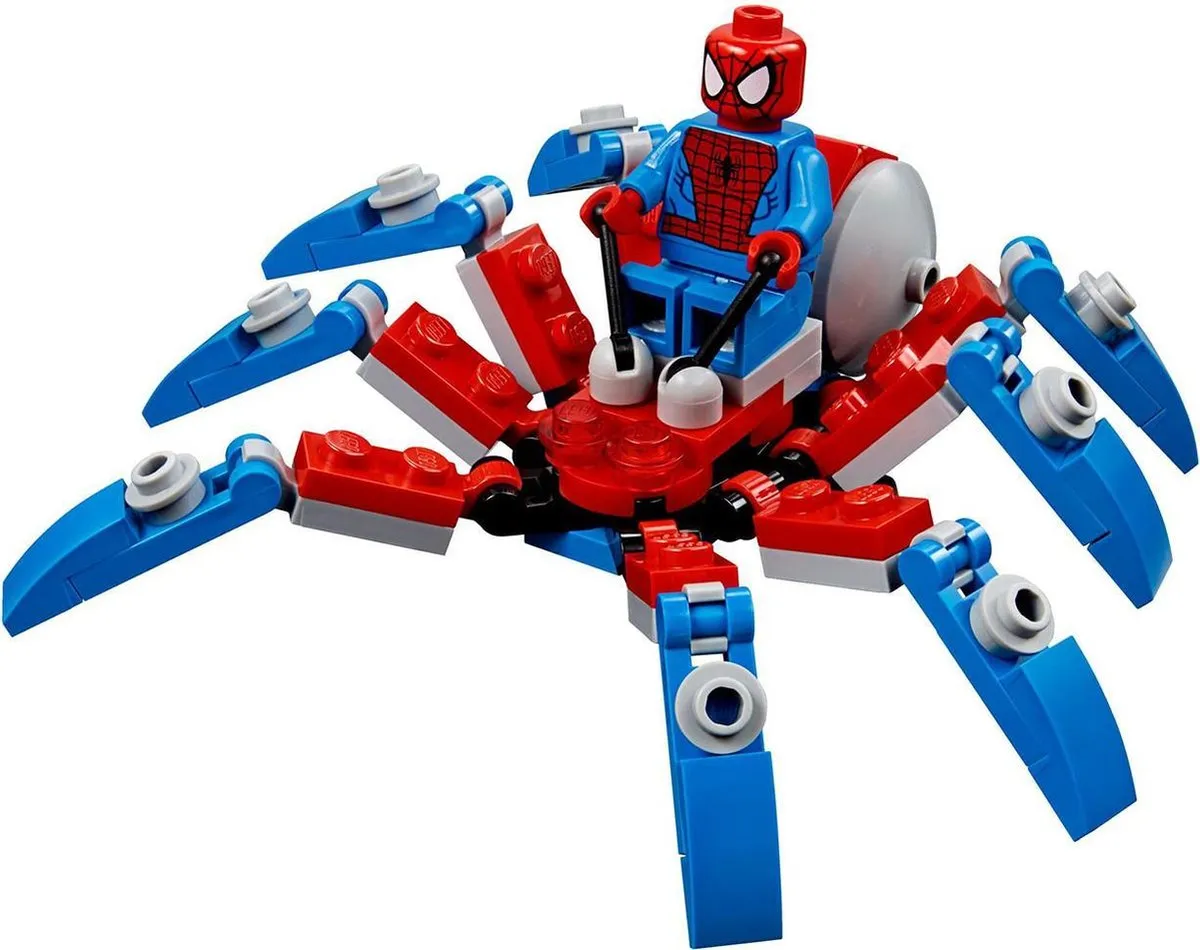 LEGO Marvel Spider-Man Mini Spider Crawler 30451 - 70 Stukken - Rood/Blauw
