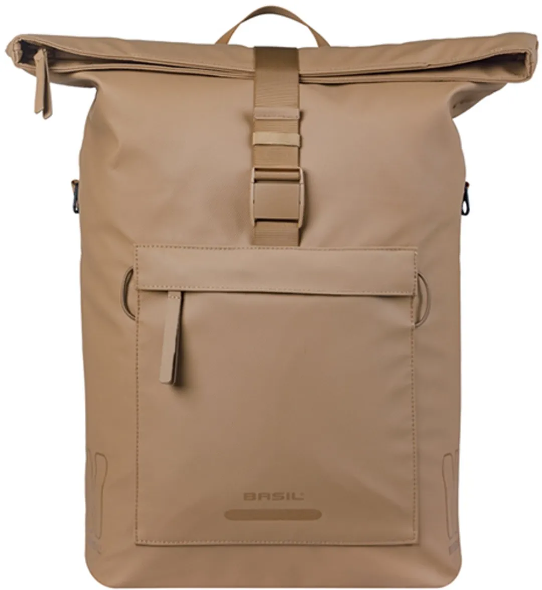 Basil Brooklyn Enkele Fietstas 17L - Zand