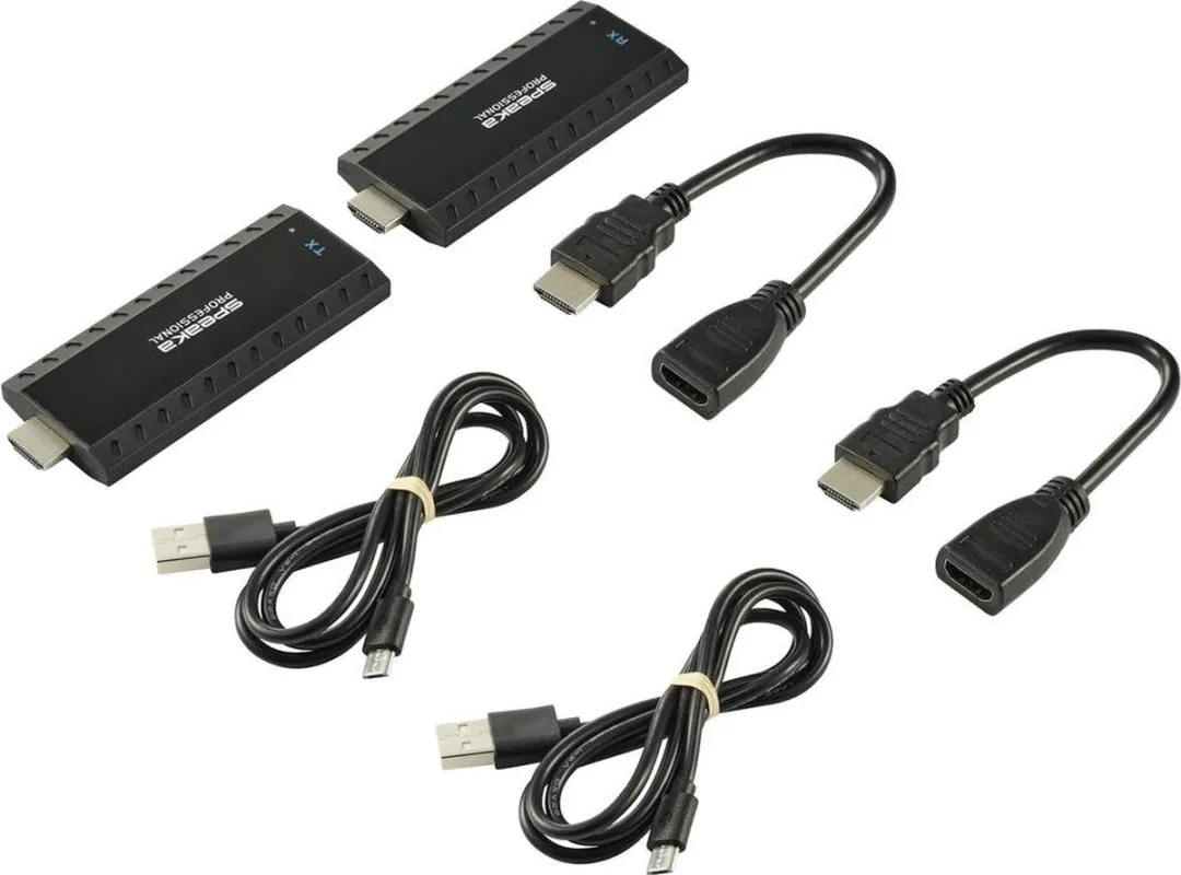 SpeaKa Professional Draadloze HDMI-set SP-11175212 - 30m