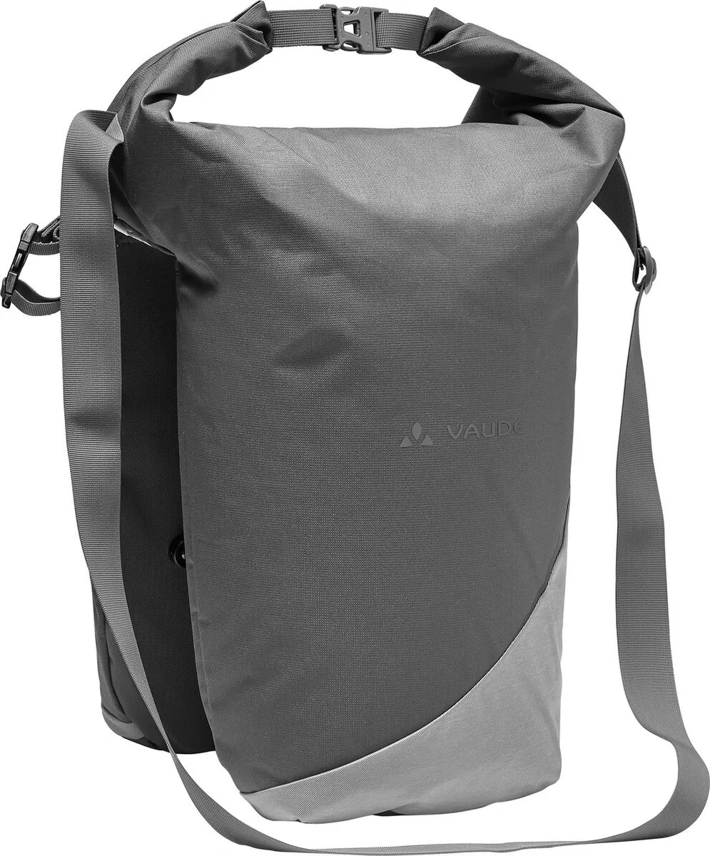 Vaude Road Master Urban Double Fietsenzak - 1L - Zwart - afbeelding 6 van 6