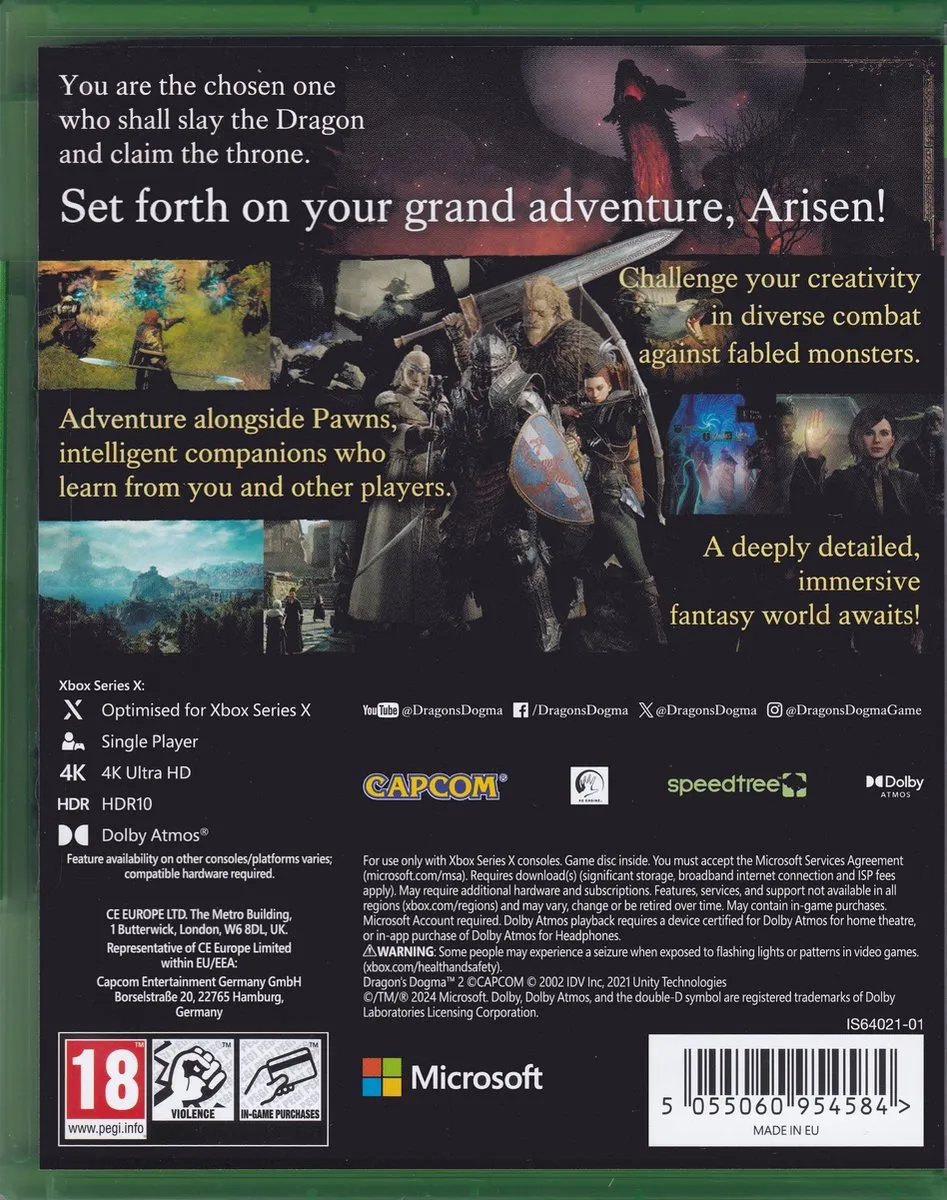 Capcom Dragon's Dogma 2 - Xbox Series X - afbeelding 7 van 8