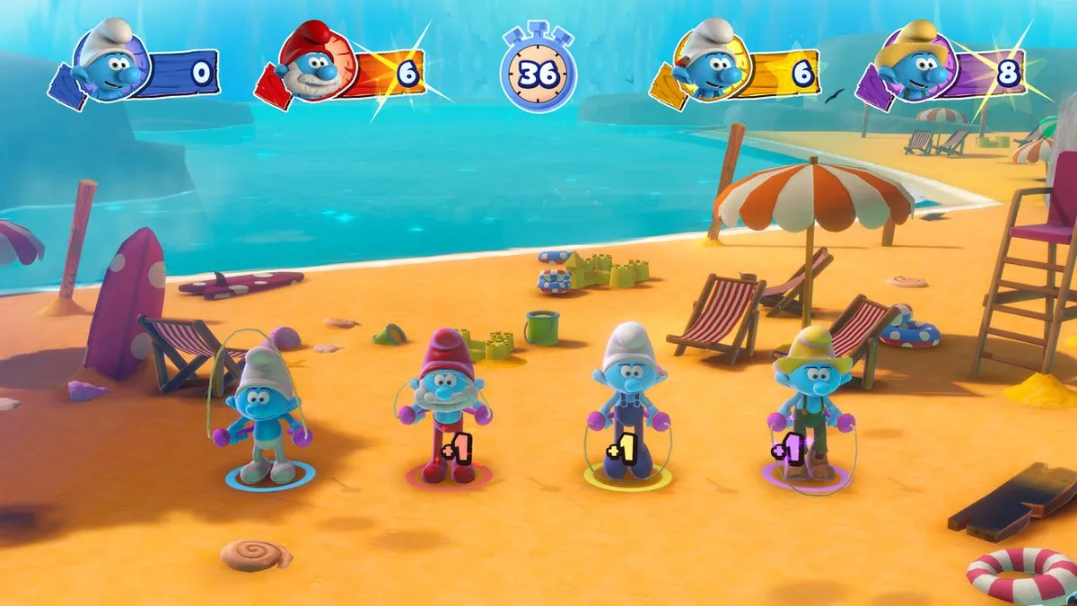 Mindscape De Smurfen Village Party - PlayStation 5 - afbeelding 6 van 9
