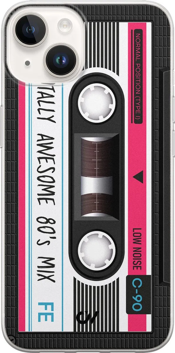 Casevibes Hoesje iPhone 14 Cassette