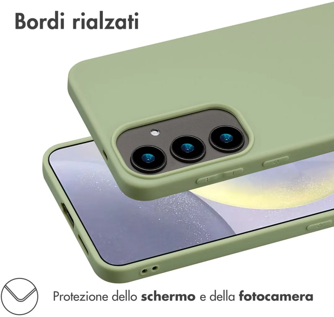 Imoshion Hoesje Samsung Galaxy S25 Plus Olive Green