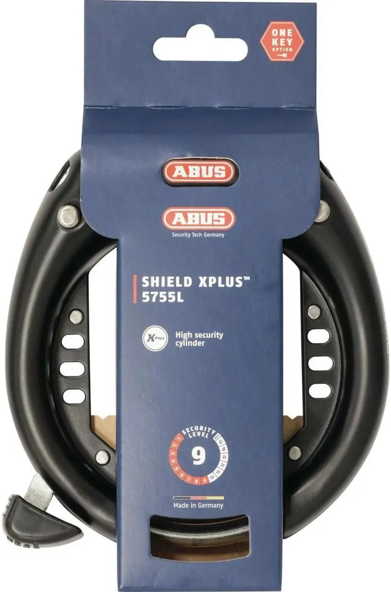 ABUS Shield XPlus 5755L Ringslot - Zwart