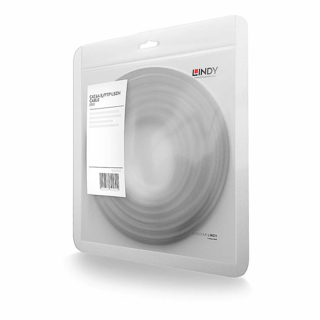 Stevige UTP-netwerkkabel categorie 6 LINDY 47614 Grijs 2 m 1 Stuks