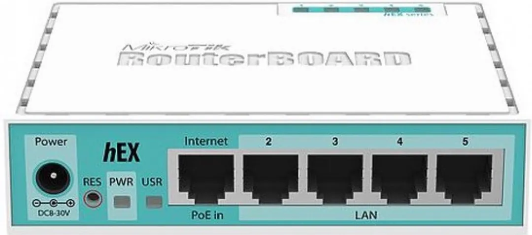 MikroTik RouterBOARD RB750GR3 - 5x LAN 1Gbps
