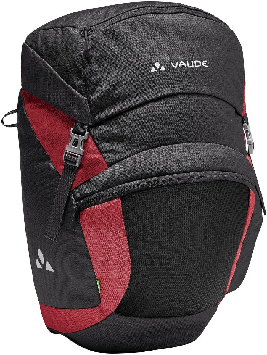 Vaude OnTour Back Fietstas 46L - Zwart/Carmijn