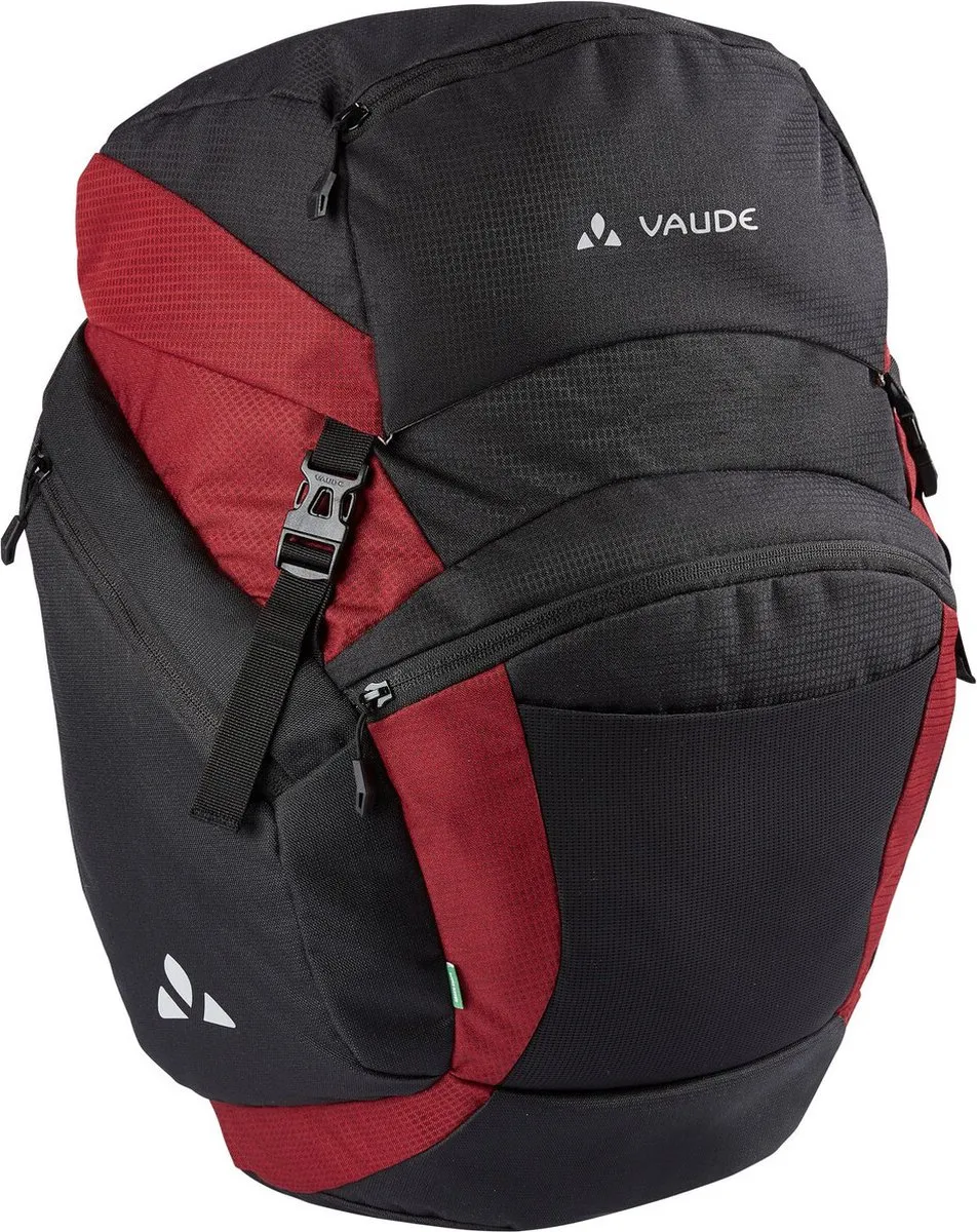Vaude OnTour Back Fietstas 46L - Zwart/Carmijn