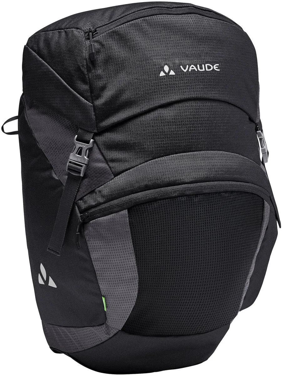 Vaude OnTour Back Fietstas 46L - Zwart/Carmijn