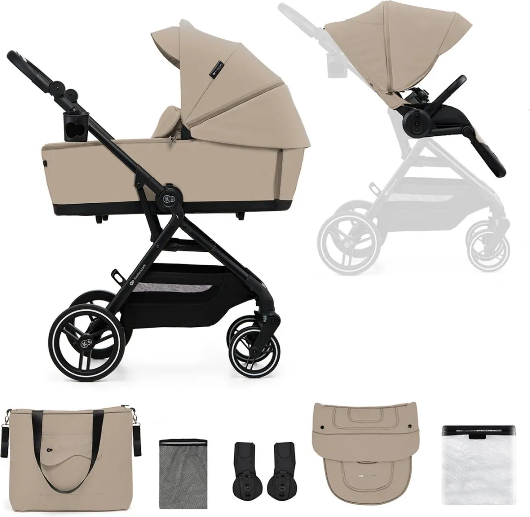 KinderKraft YOXI 2-in-1 Kinderwagen Beige
