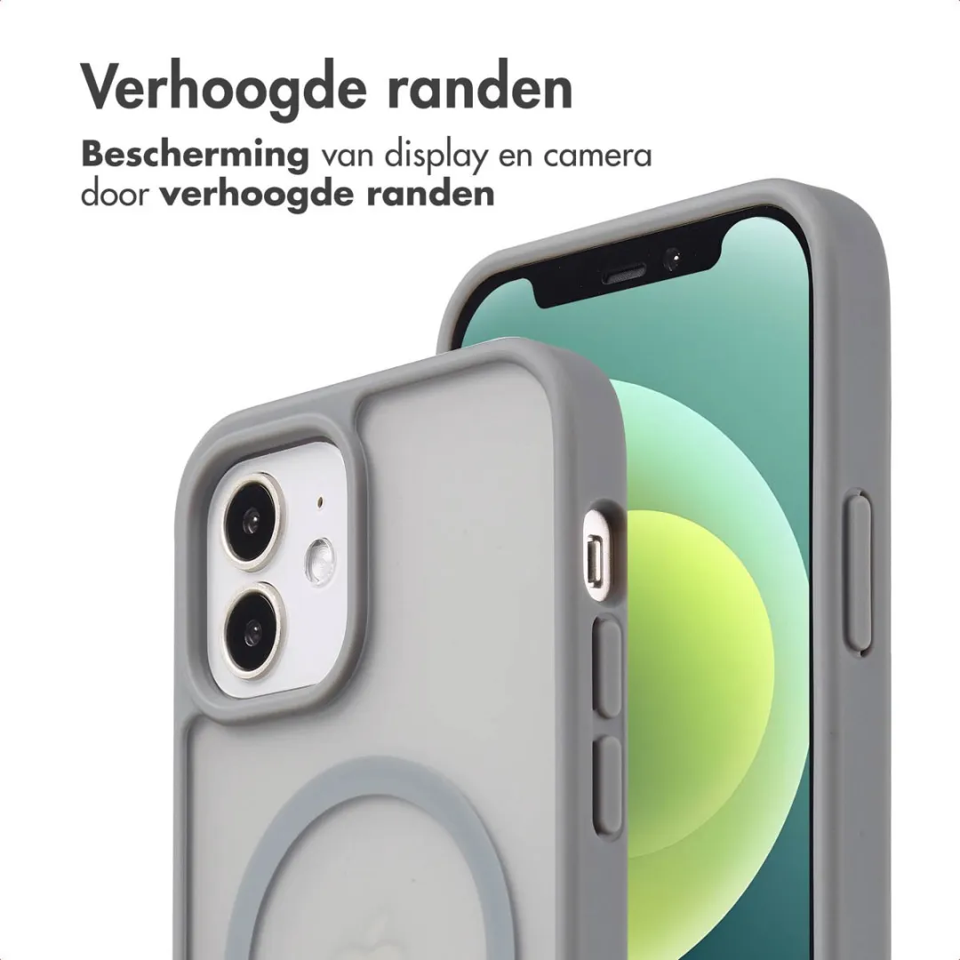 Imoshion iPhone 12/Pro Hoesje - MagSafe Grijs