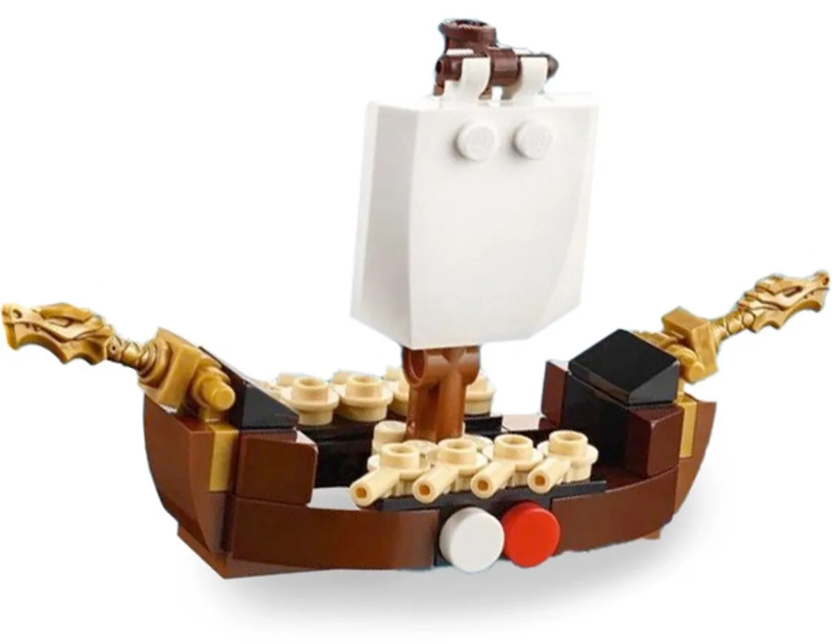 LEGO 11978 Viking Schip - 48 Stukken - PolyBag - Multicolor