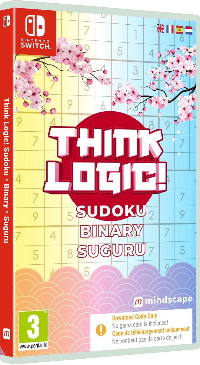 Mindscape Think Logic! Sudoku Binary Suguru Code in a Box - afbeelding 6 van 6