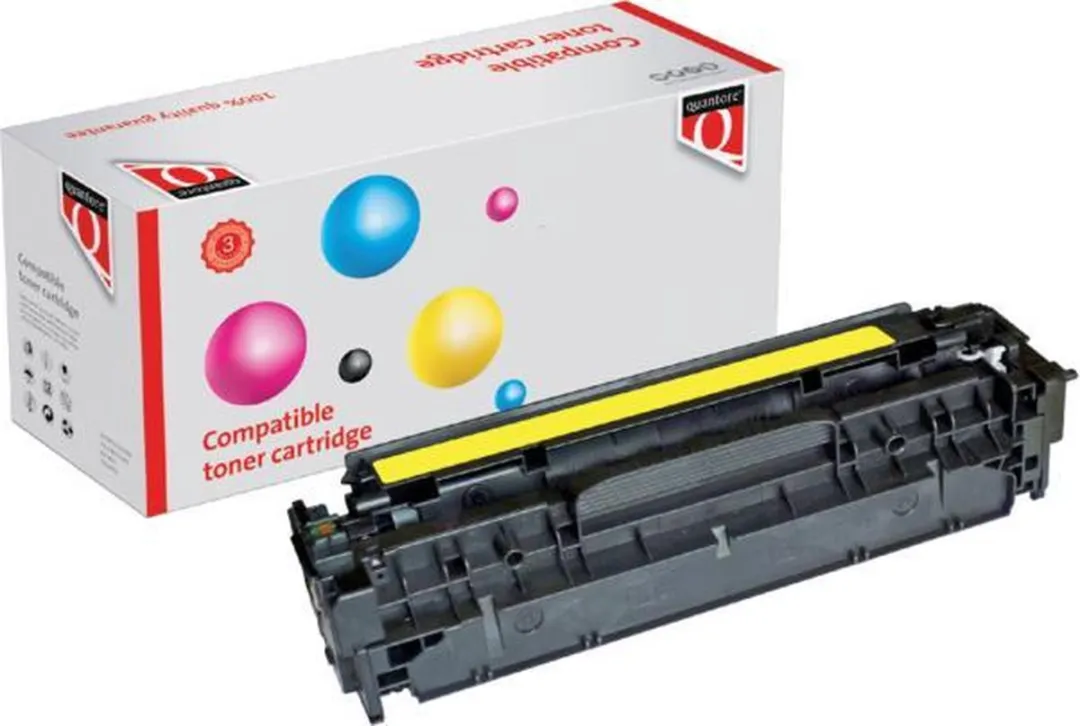 Quantore HP CC532A 304A Tonercartridge