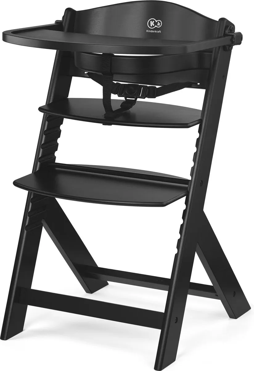 KinderKraft ENOCK Houten Kinderstoel 3-in-1