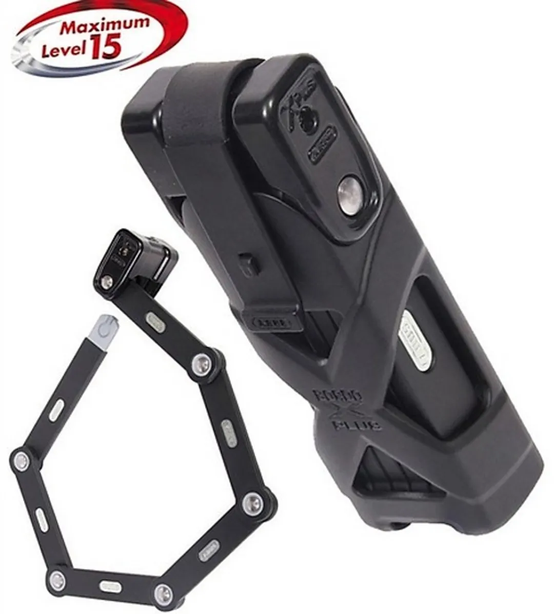 ABUS Bordo Granit X-plus 6500 Vouwslot 110cm - Zwart