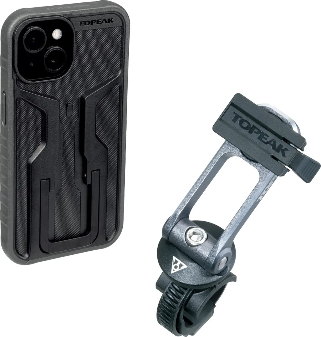 Topeak iPhone 15 Plus Telefoonhoesje Transparant