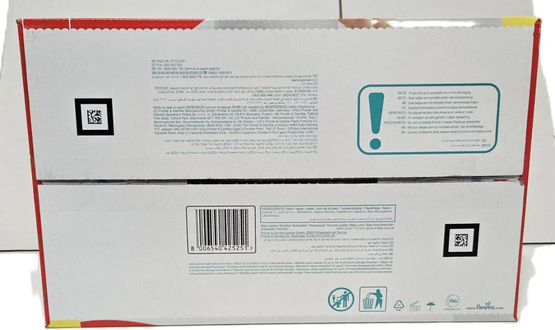 Pampers Baby-Dry Pants Maat 4 Luiers - 108 Stuks