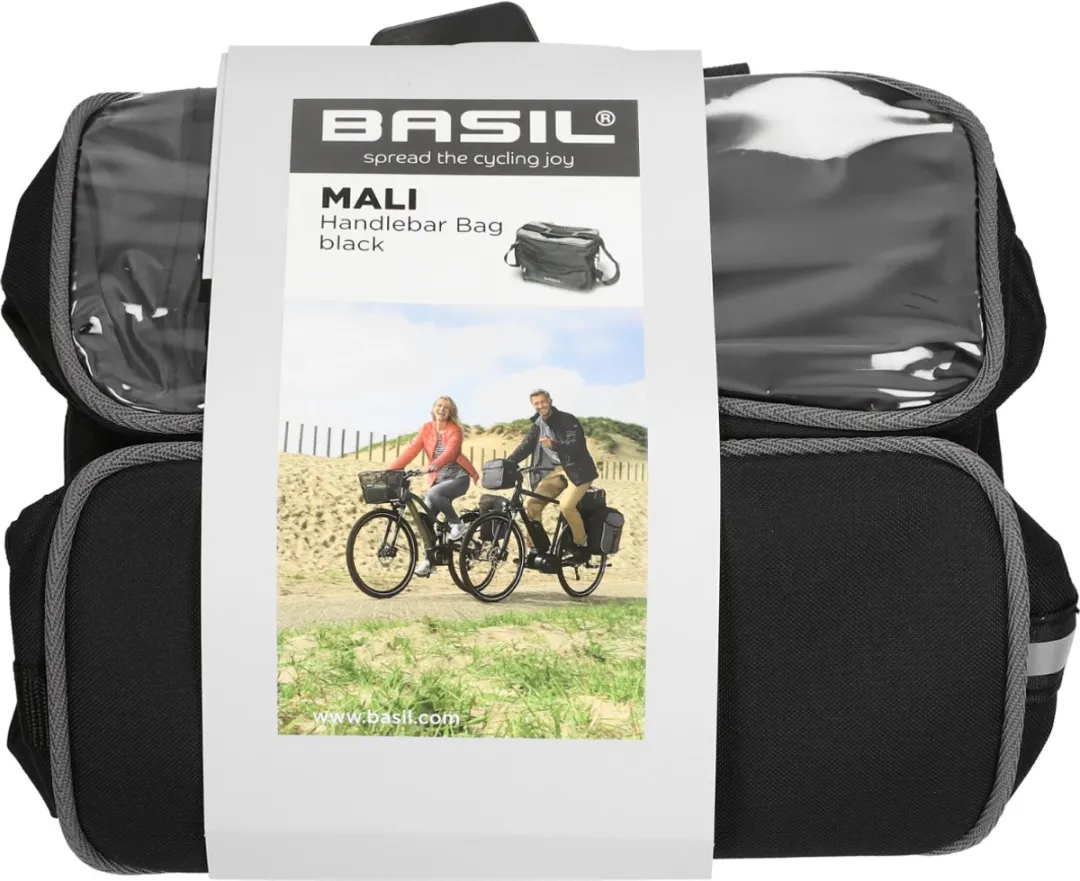 Basil Mali Stuurtas - Zwart - 8 Liter