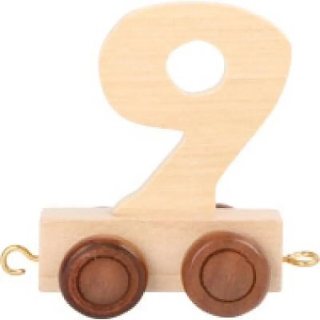 Small Foot Numbers Train 9