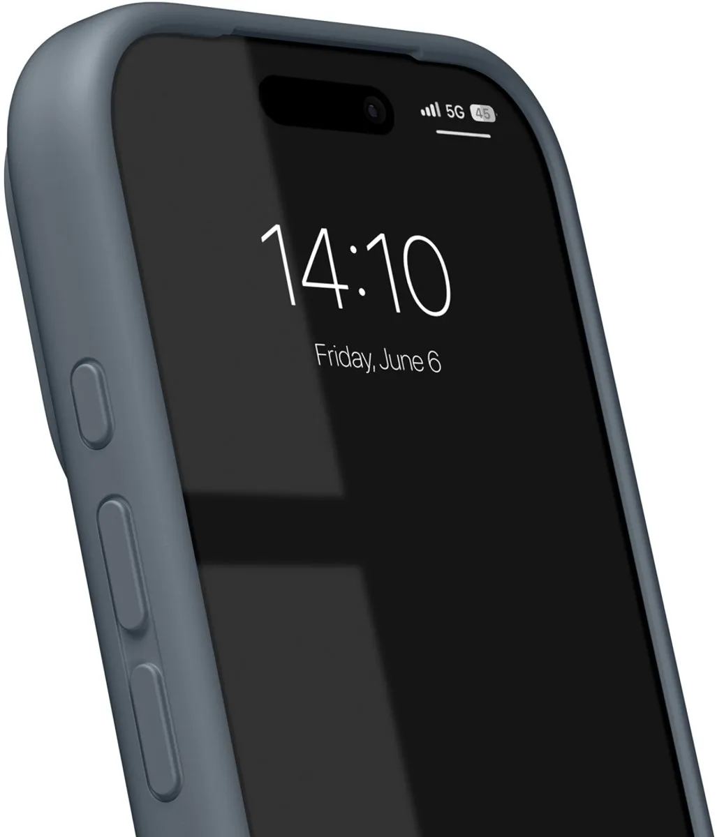 iDeal of Sweden iPhone 17 Pro Silicone Hoes - Midnight Blue - IDSICMS-I2561P-411