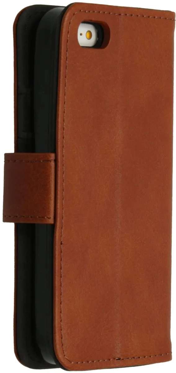 Imoshion Hoesje iPhone 5/5s/SE - 3 Pasjes - Bruin