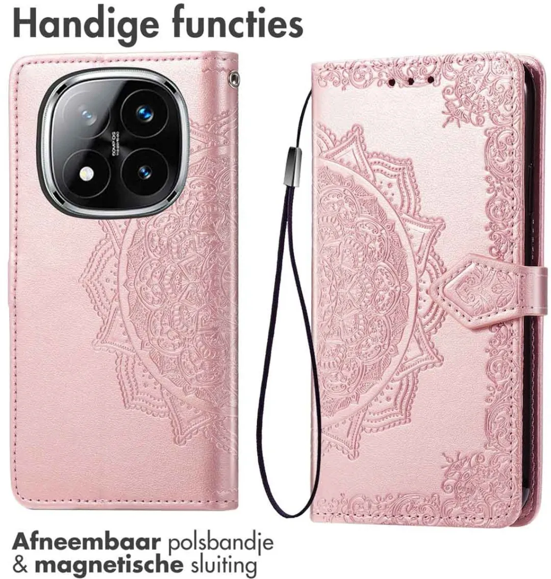imoshion Hoesje Xiaomi Poco X7 - Roségoud - 3 Pasjes - afbeelding 6 van 6