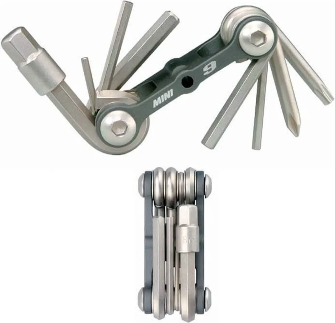 Topeak Mini 9 Vouwgereedschap - Grijs